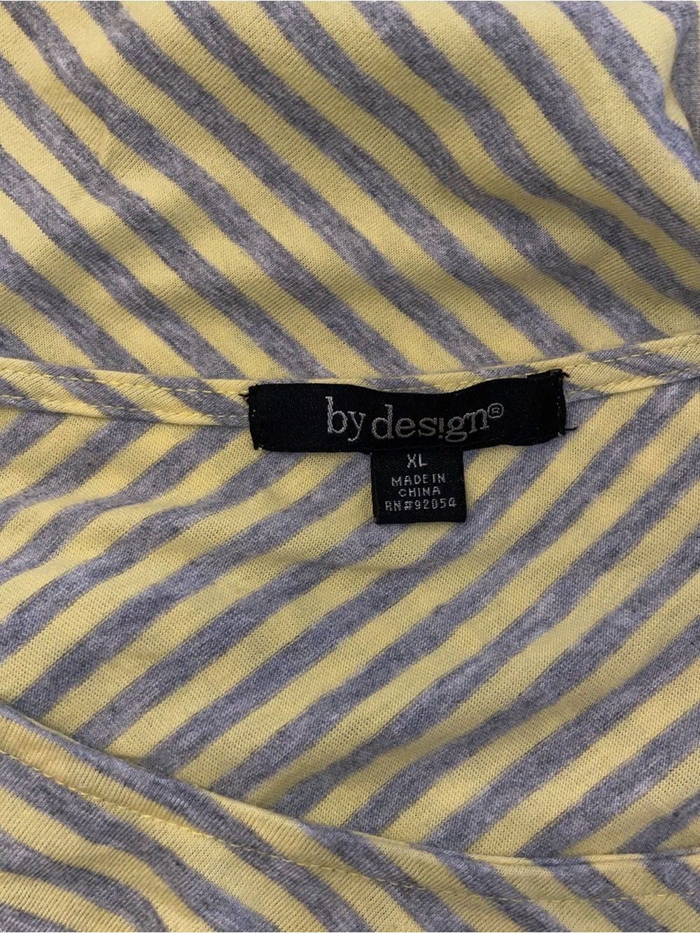 Yellow Striped Top - Picture 3 of 8